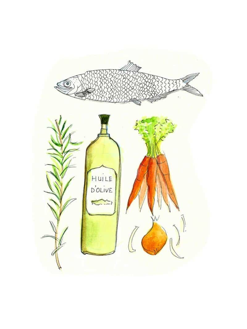 Herring-marinated-in-oil